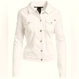 White denim jacket -- Women
